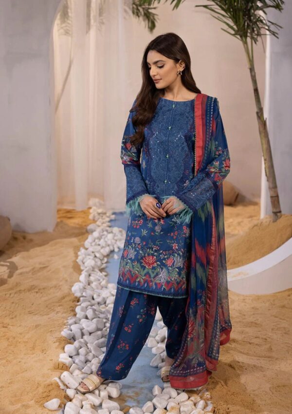 Ellena Eas L3 9 6 Summer Embroidered Lawn Collection 24