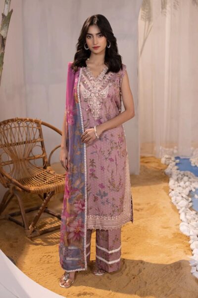 Ellena Eas L3 9 7 Summer Embroidered Lawn Collection