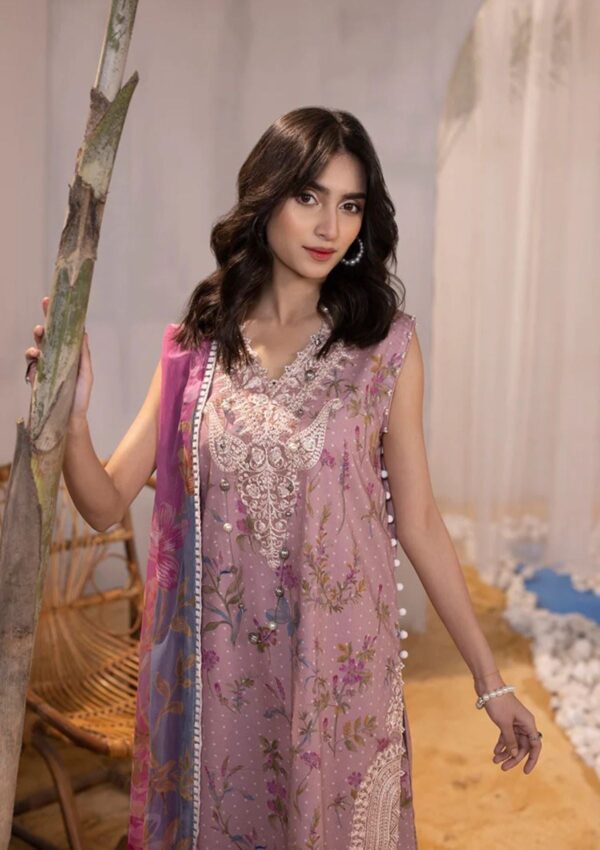 Ellena Eas L3 9 7 Summer Embroidered Lawn Collection 24