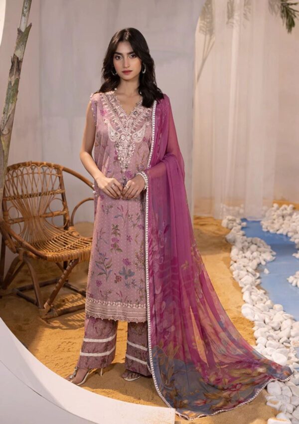 Ellena Eas L3 9 7 Summer Embroidered Lawn Collection 24