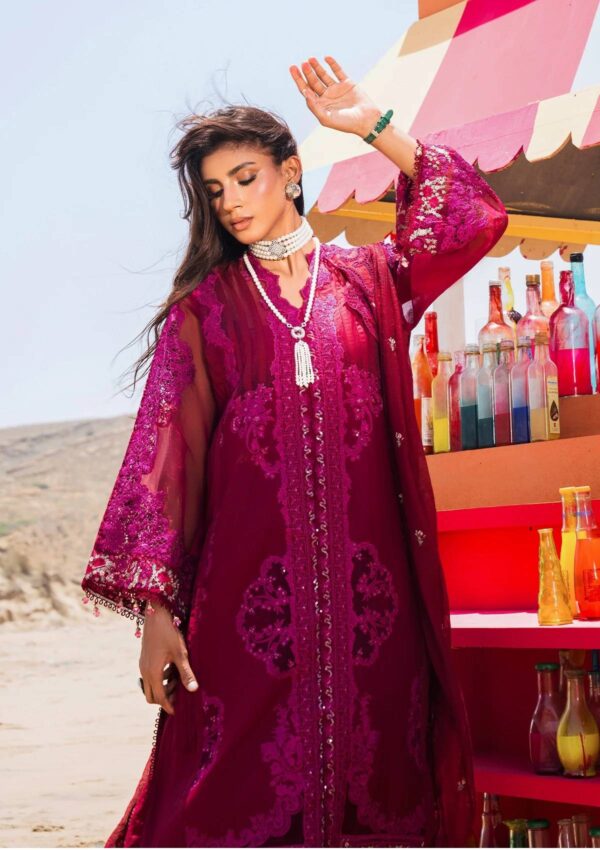 Elaf Premium Ek24 01 B Gulzar Hai Kuch Lawn Collection