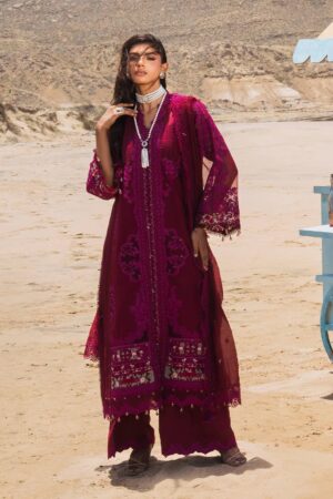 Elaf Premium Ek24 01 B Gulzar Hai Kuch Lawn Collection