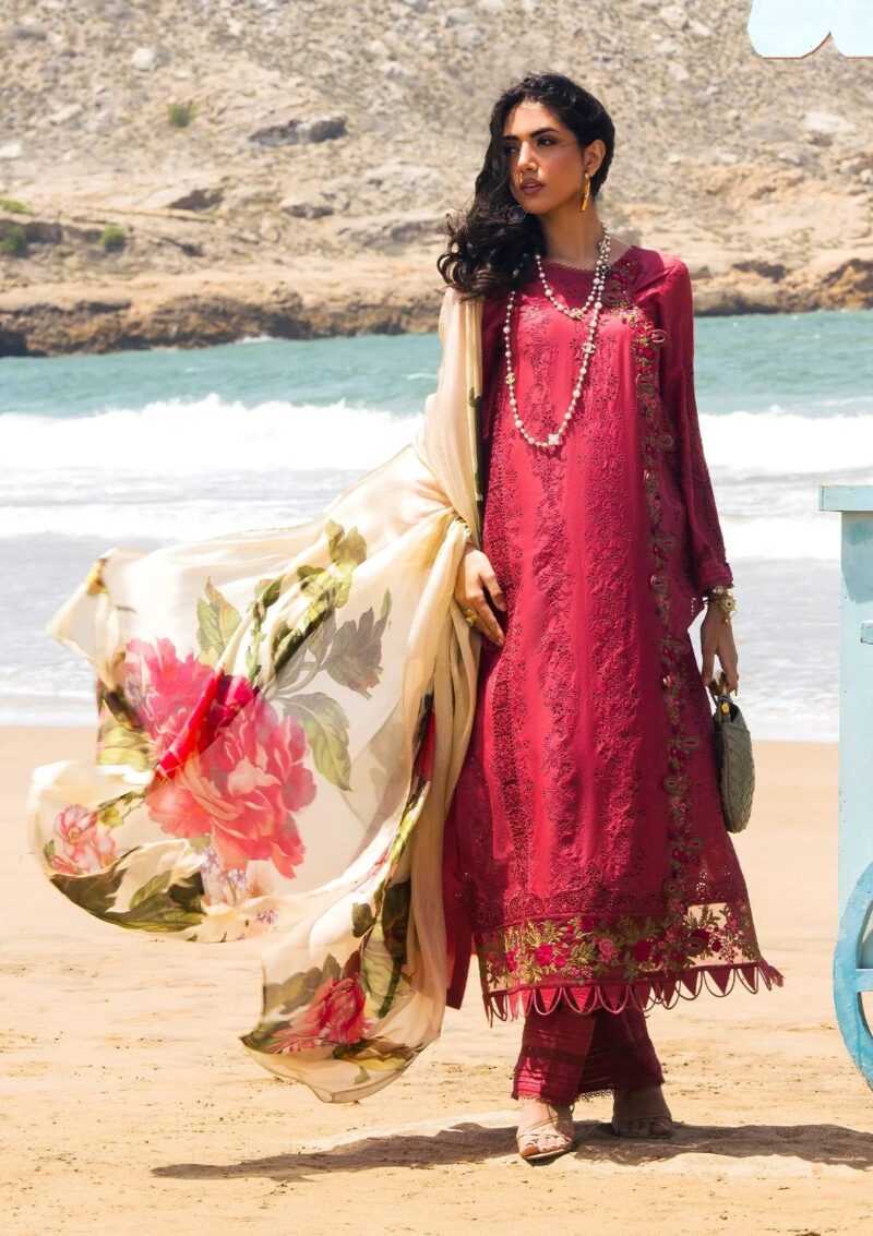 Elaf Premium Ek24 05 Naaz Hai Kuch Lawn Collection