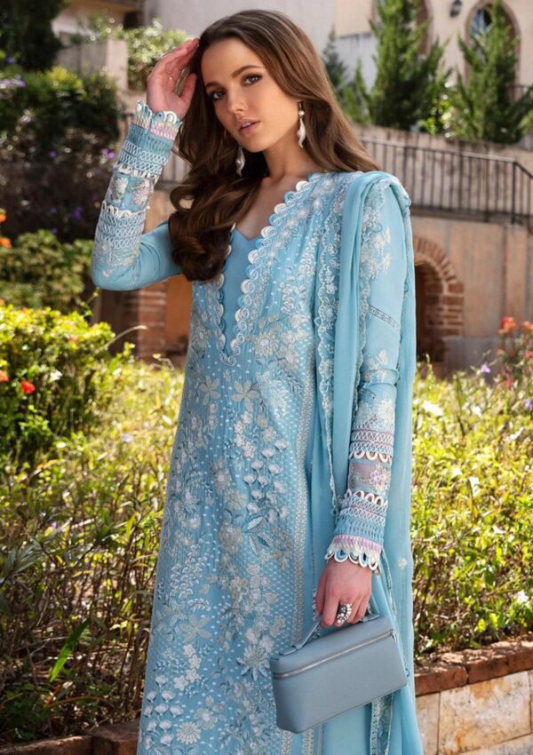 Republic Womenswear Rw24 4B Azure Ilana Lawn Collection