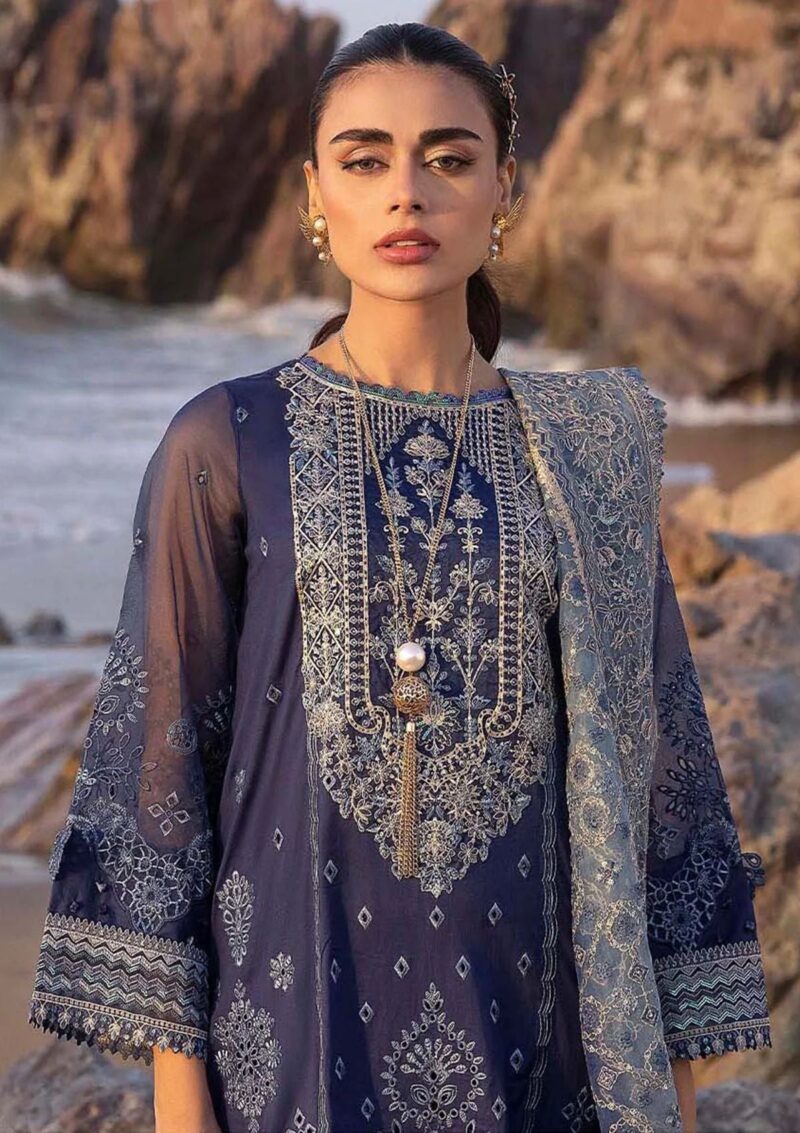 Muscari Mlec 915 Luxury Embroidered Lawn Collection