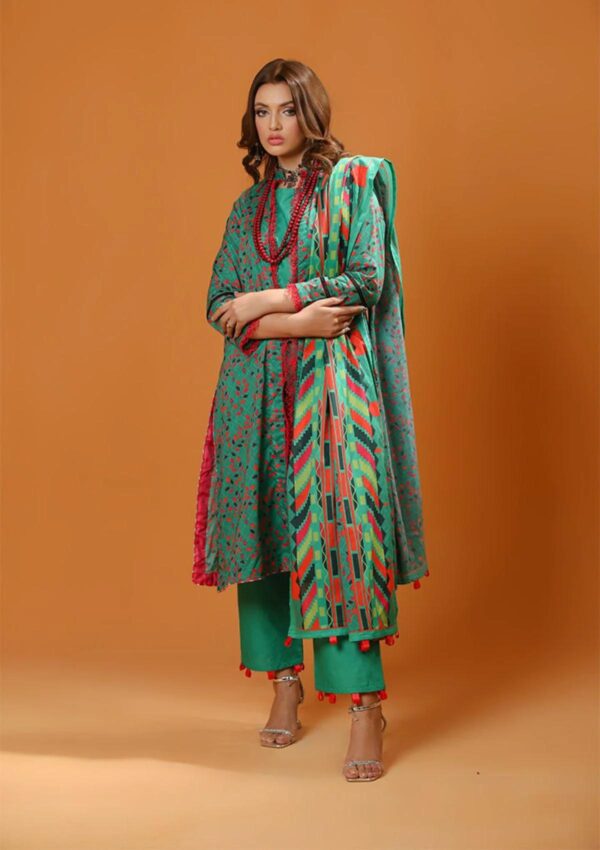 Paltar Pf 022405 Gul Gulposh Lawn Collection