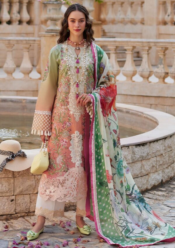 Mushq Msl 2413 Venice Verve Te Amo Luxury Lawn Collection