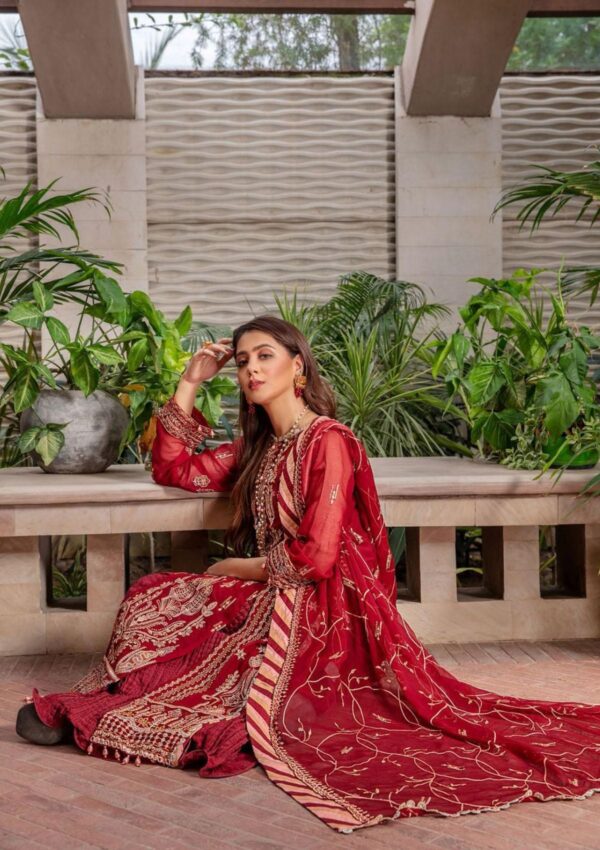 Humdum Chiffon Pc 05 Pareesha Formal Collection