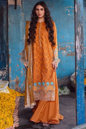 Sahane Ct 10002 Mashal Sahakari Chikankari Lawn Collection