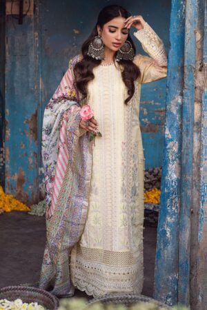 Sahane Ct 10003 Zeenat Sahakari Chikankari Lawn Collection