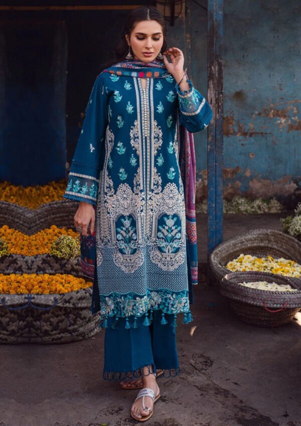 Sahane Ct 10005 Gulzaar Sahakari Chikankari Lawn Collection