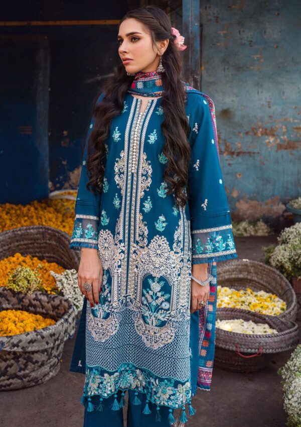 Sahane Ct 10005 Gulzaar Sahakari Chikankari Lawn Collection