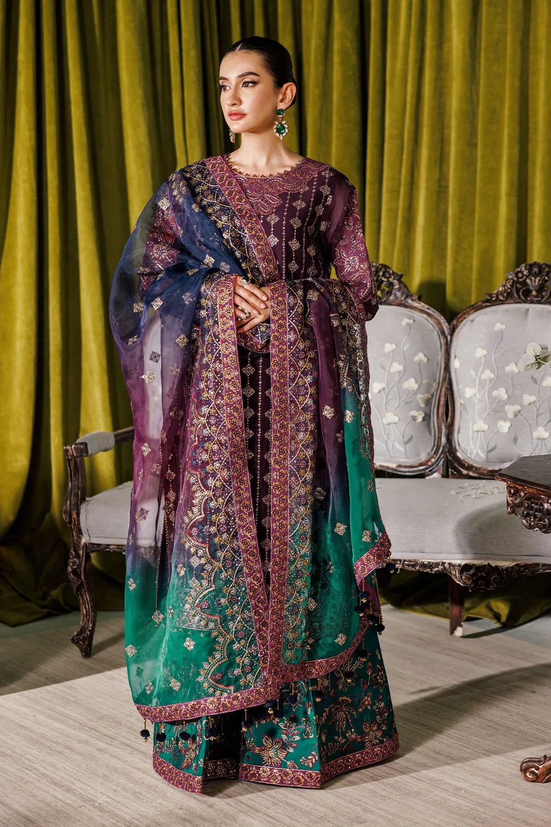 Alizeh Fashion Af-Ch-2173-Nagar B Magenta Luxury