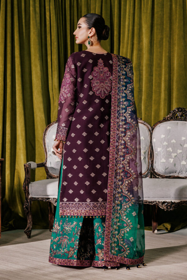 Alizeh Fashion Af-Ch-2173-Nagar B Magenta Luxury Embroidered Chiffon