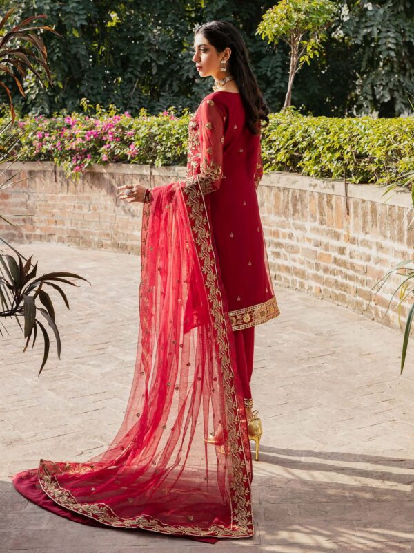 Akbar Aslam Omaira Layali Formals Embroidered Net