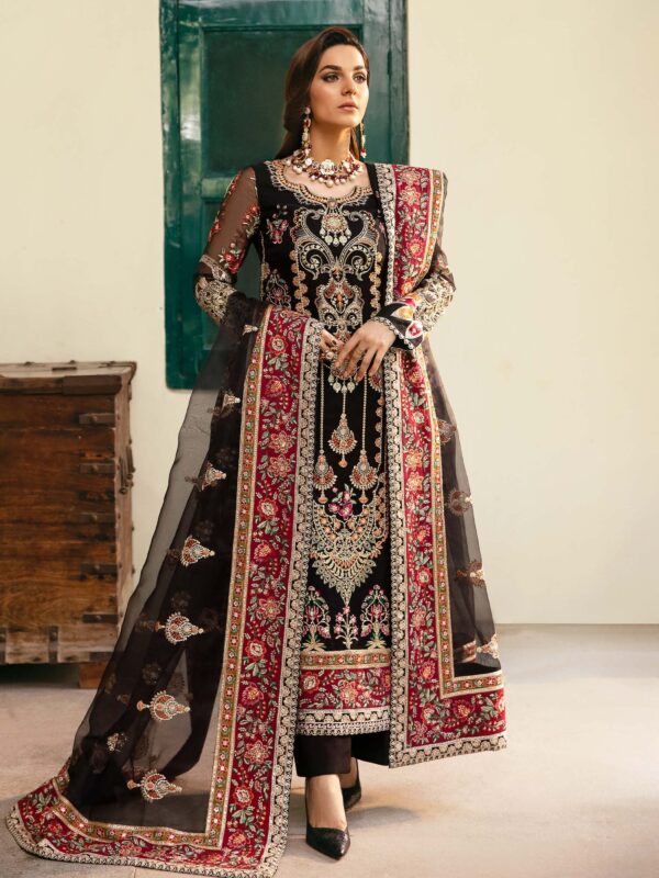 Akbar Aslam Amari Layali Formals Embroidered Organza