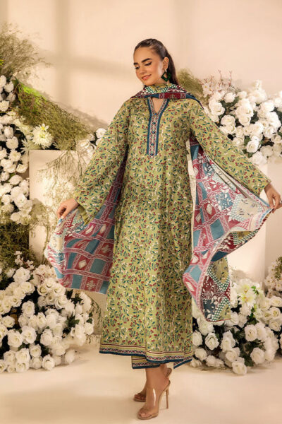 Safwa Kok-23 Koka Digital Printed Doria Cambric Collection