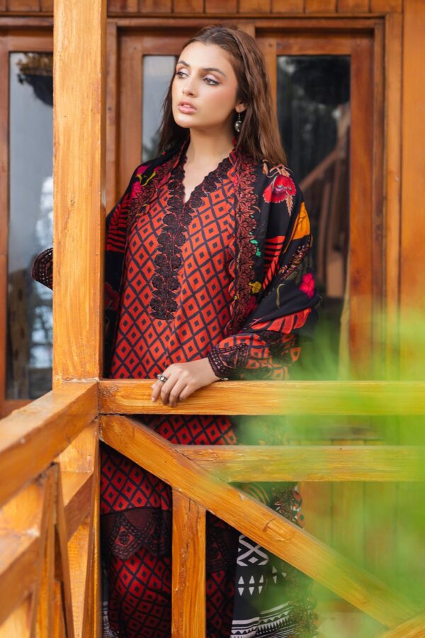 Charizma Anw4-06 Aniq Embroidered Staple Linen Collection