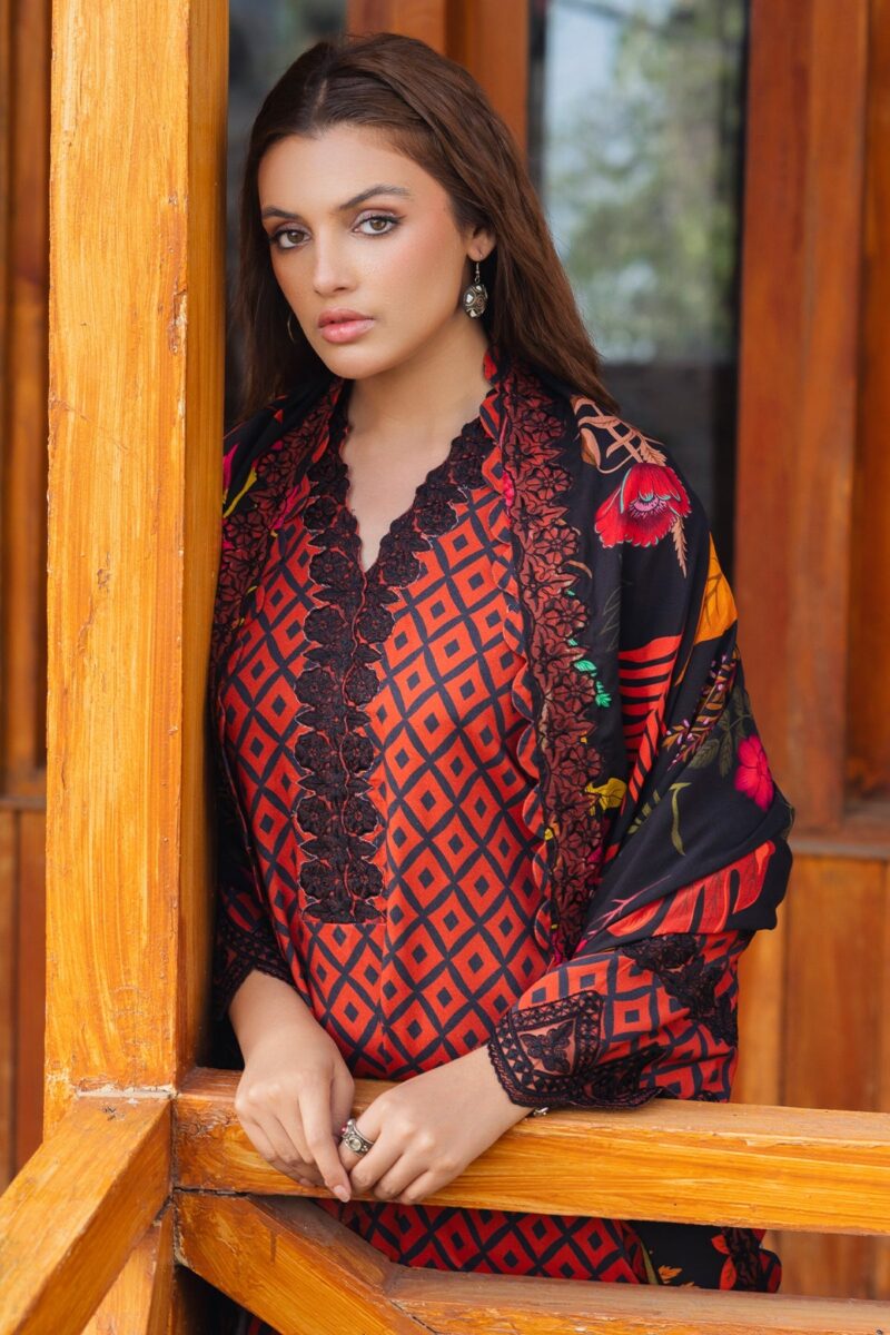 Charizma Anw4-06 Aniq Embroidered Staple Linen Collection