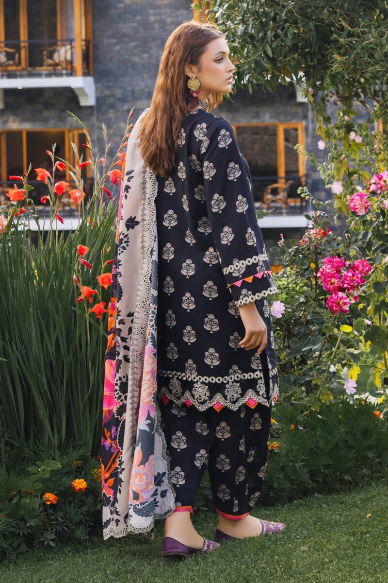 Charizma Anw4-07 Aniq Embroidered Staple Linen Collection