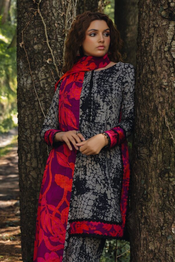 Charizma Anw4-08 Aniq Embroidered Staple Linen Collection