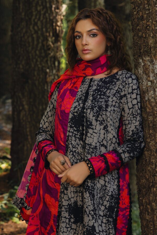 Charizma Anw4-08 Aniq Embroidered Staple Linen Collection