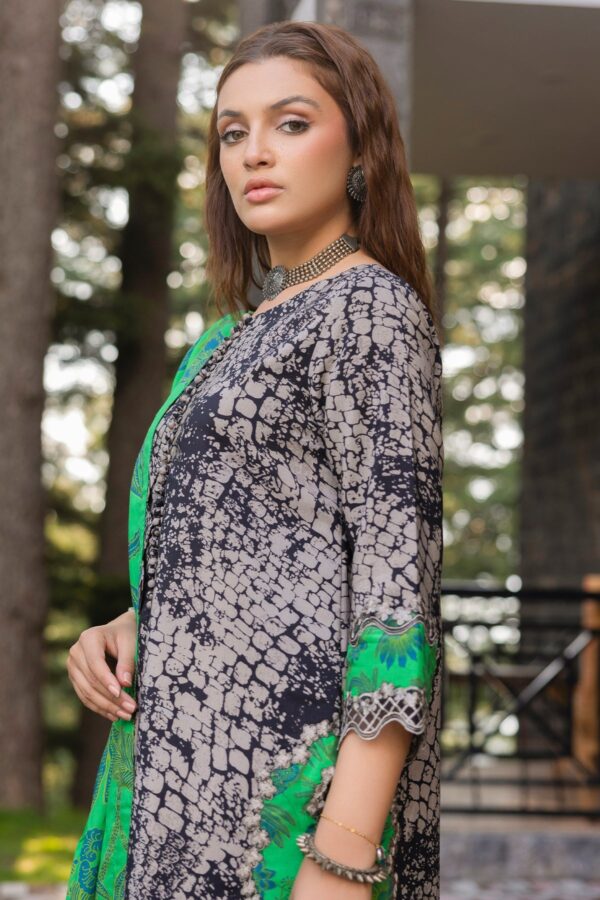 Charizma Anw4-09 Aniq Embroidered Staple Linen Collection