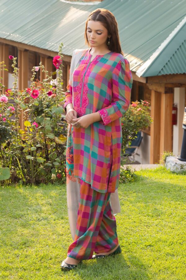 Charizma Anw4-10 Aniq Embroidered Staple Linen Collection