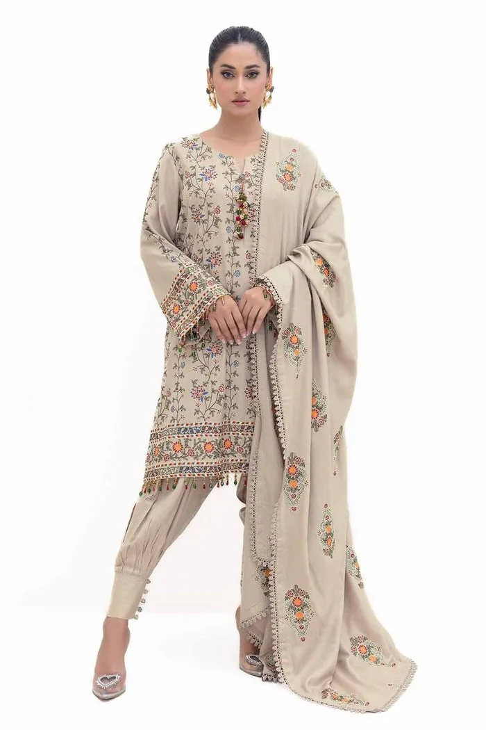 Gul Ahmed Ap-42007 Winter Embroidered Acrylic Collection 2 Gul Ahmed Ap-42007 Winter Embroidered Acrylic