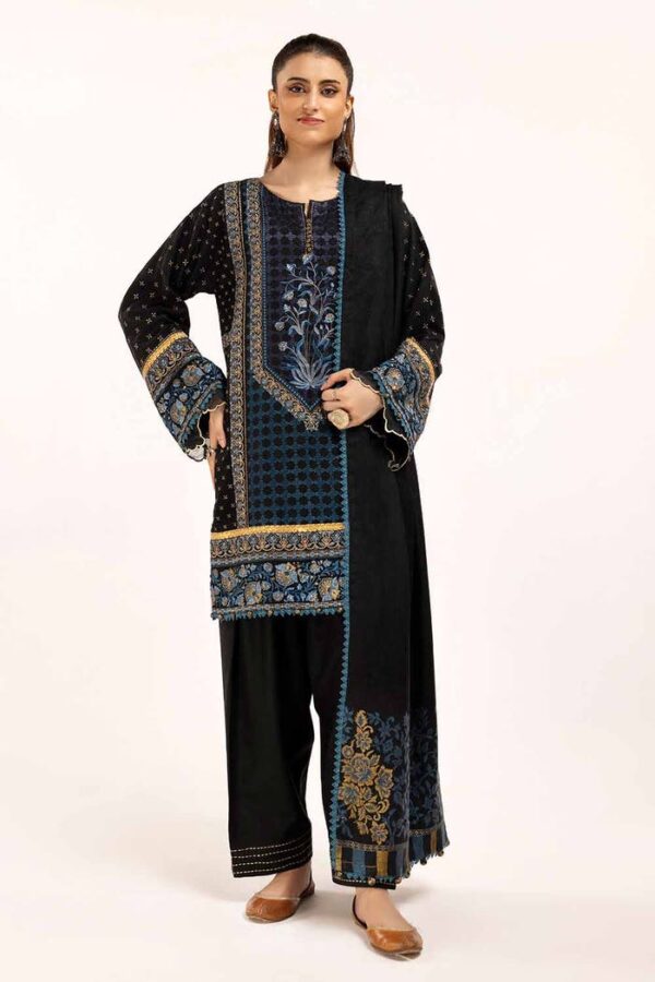 Gul Ahmed Ap-42024 Winter Embroidered Acrylic Collection