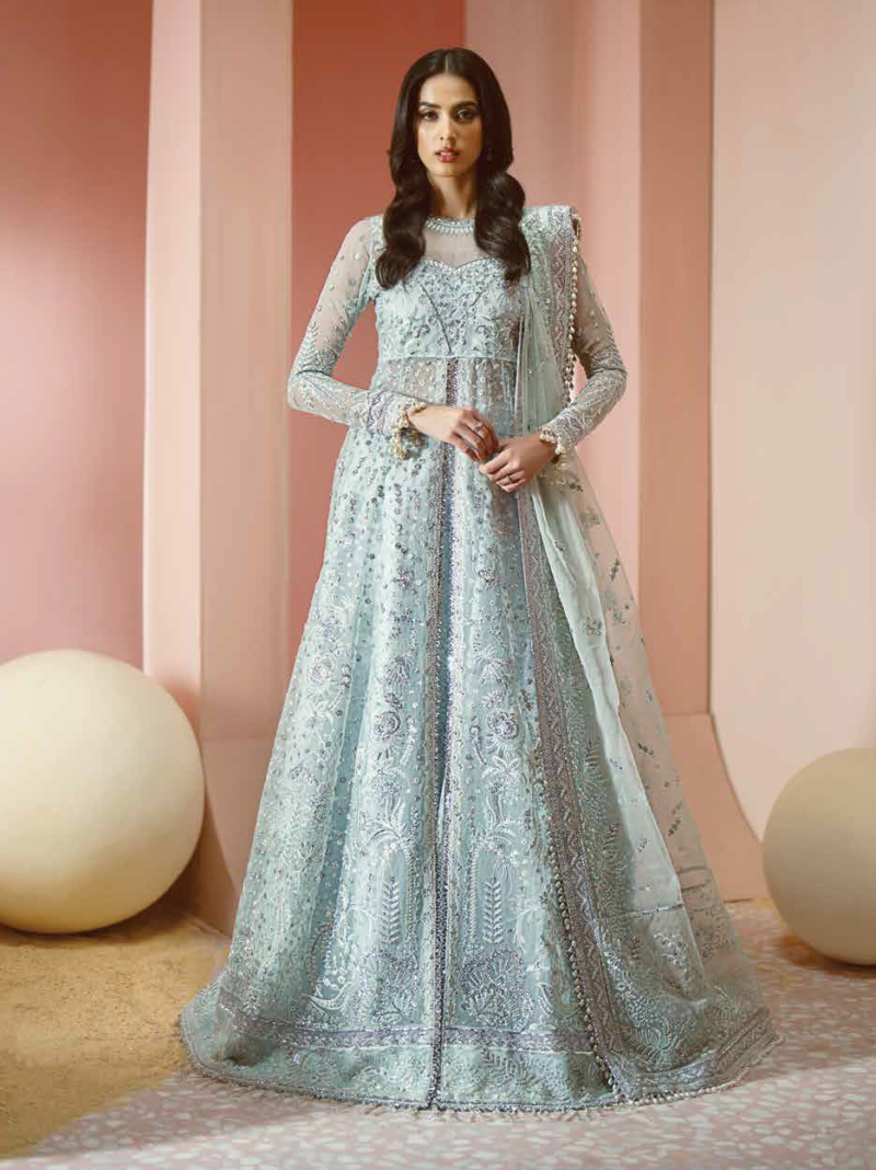 Ayzel Awf-09 Talia Luminara Embroidered Organza