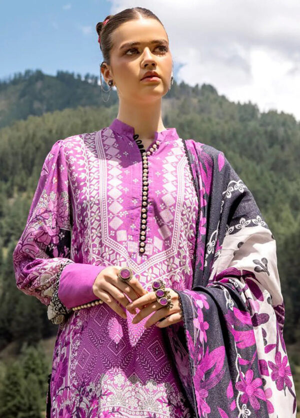 Gul Ahmed Ay-42002 Printed Karandi Collection