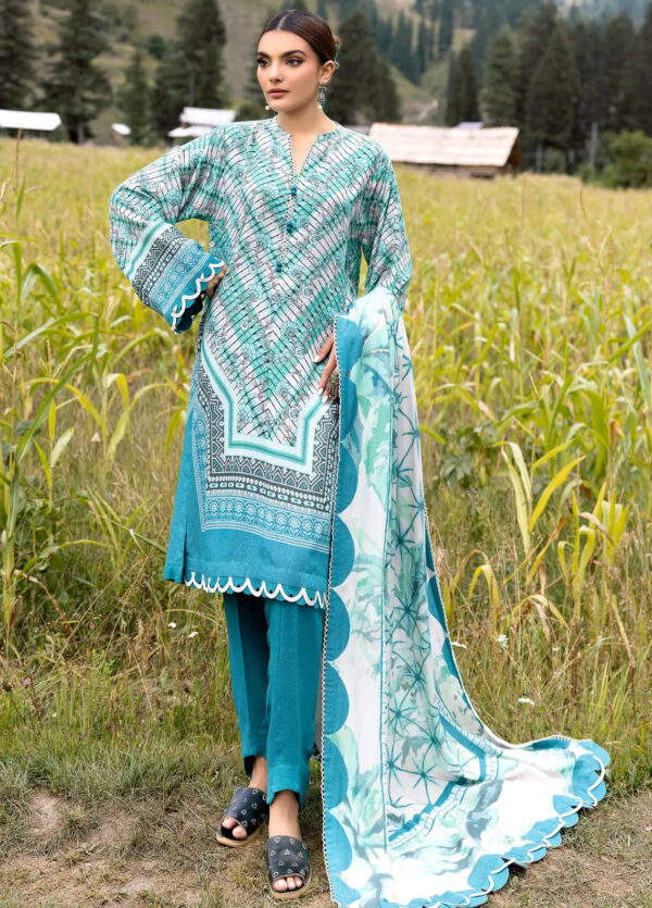 Gul Ahmed Ay-42003 Printed Karandi Collection