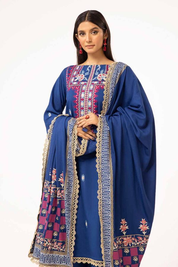 Gul Ahmed Ay-42010 Winter Embroidered Karandi Collection