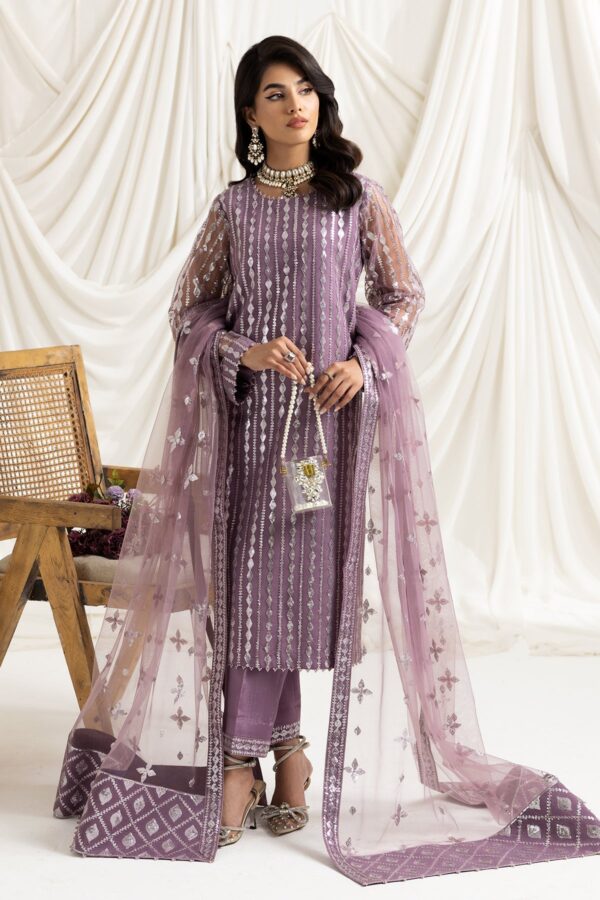 Alizeh Fashion Dua-V02D03B Dua Embroidered Net