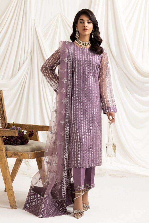 Alizeh Fashion Dua-V02D03B Dua Embroidered Net