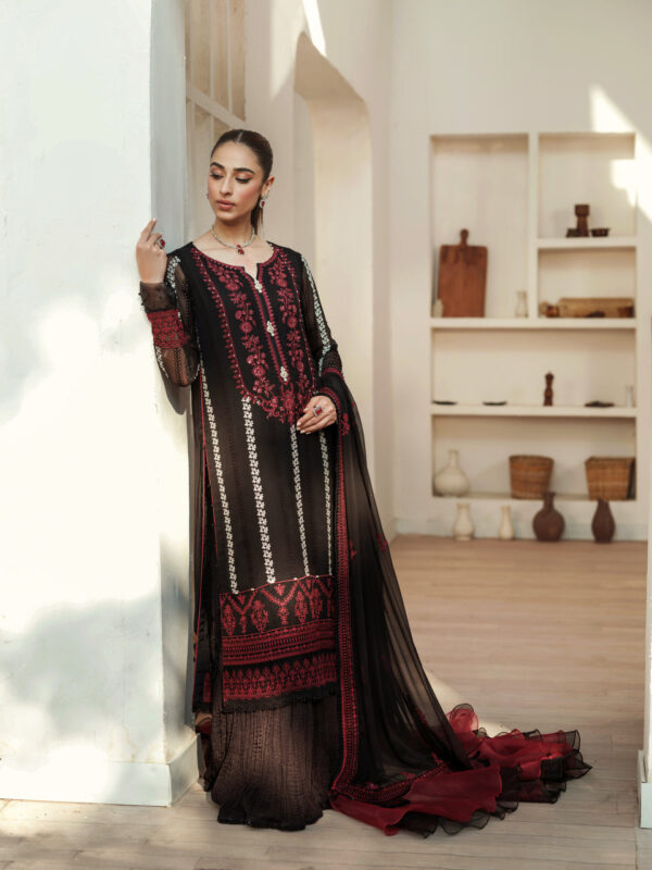 Sifa Bella Mysha Embroidered Chiffon