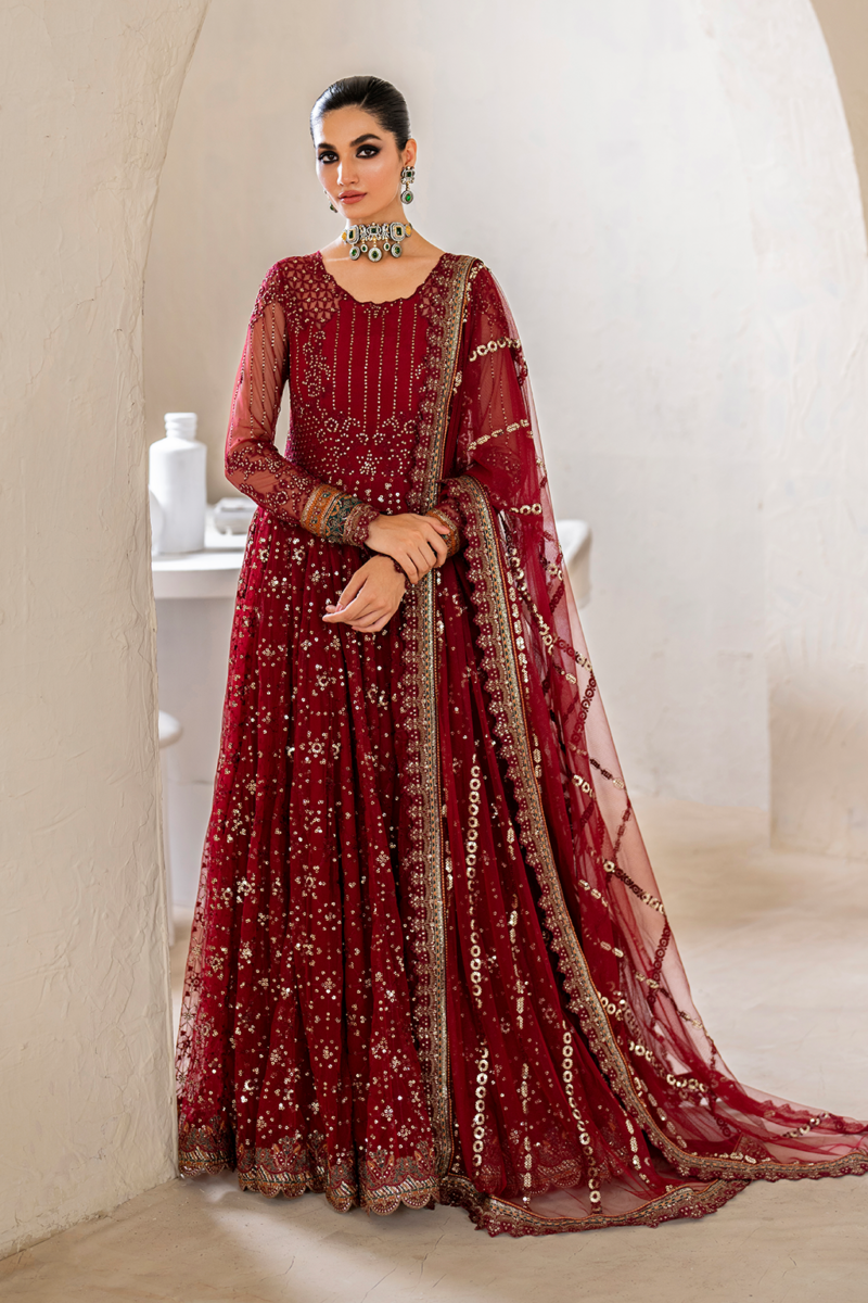 Iznik Cc-49 Chinon Vol-02 Embroidered Net