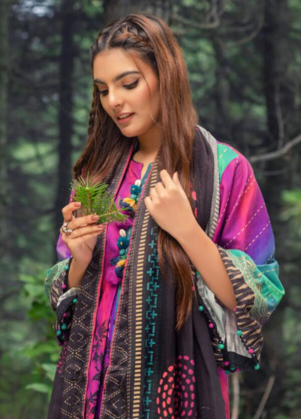 Gul Ahmed Cn-42003 Printed Khaddar Collection