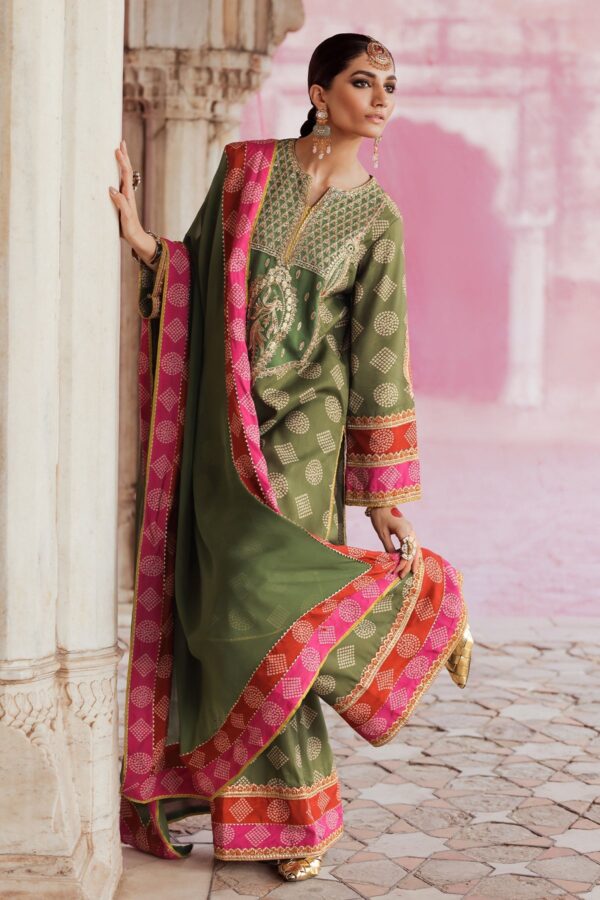 Charizma Ctw4-01 Tabeer Embroidered Chunri Silk