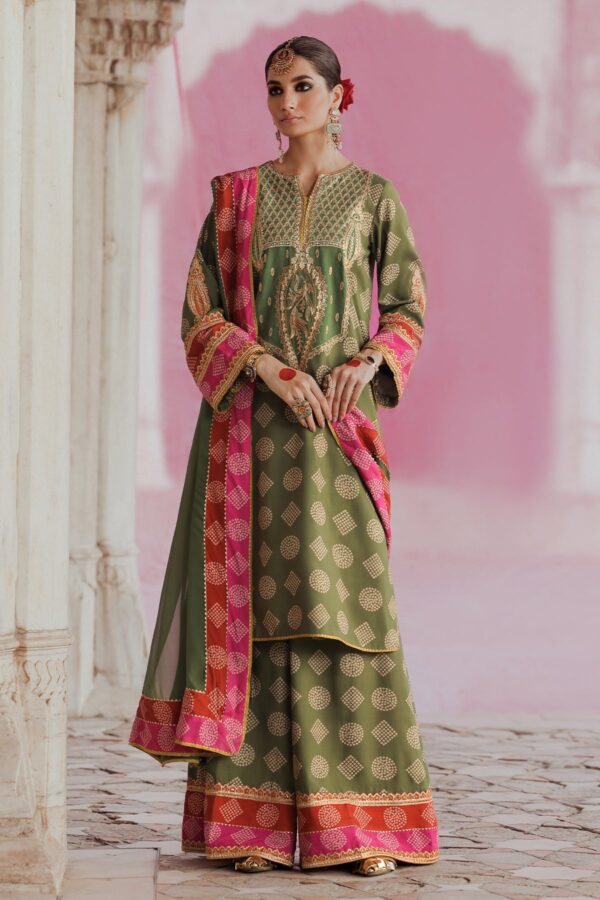 Charizma Ctw4-01 Tabeer Embroidered Chunri Silk