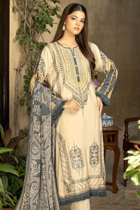 Gul Ahmed Cv-32014 Winter Embroidered Cotail 