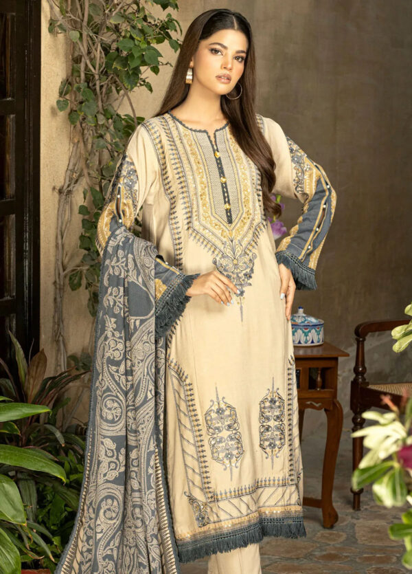 Gul Ahmed Cv-32014 Winter Embroidered Cotail Collection