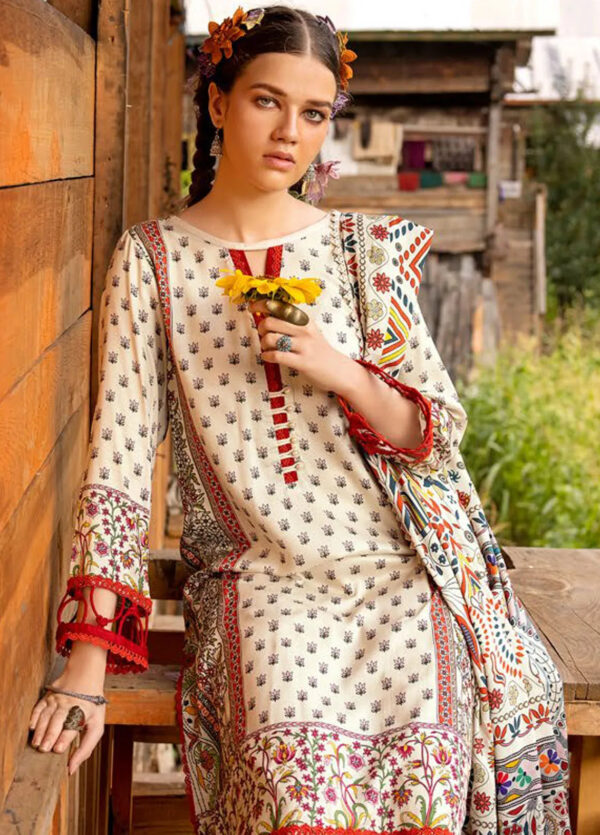 Gul Ahmed Cv-42002 Printed Cotail Collection