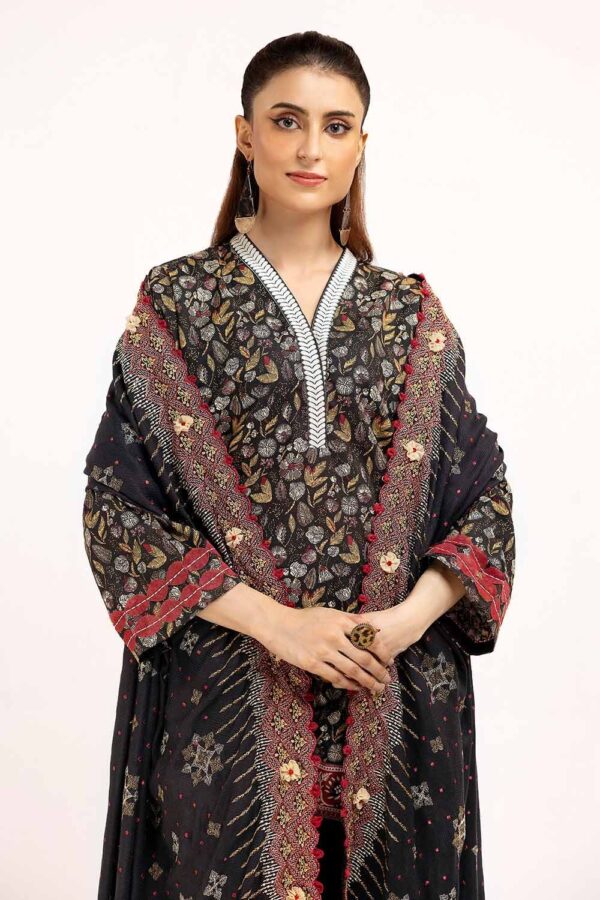 Gul Ahmed Cv-42012 Winter Embroidered Khaddar Collection