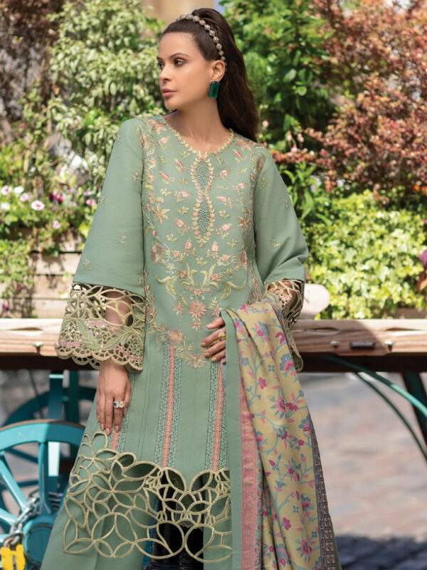 Rang Rasiya D-06 Lisa Carnation Embroidered Karandi Collection