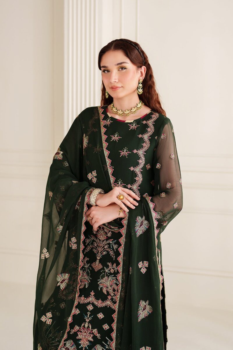 Alizeh Fashion Af-Dua-3029-Hoor Dua Embroidered Chiffon