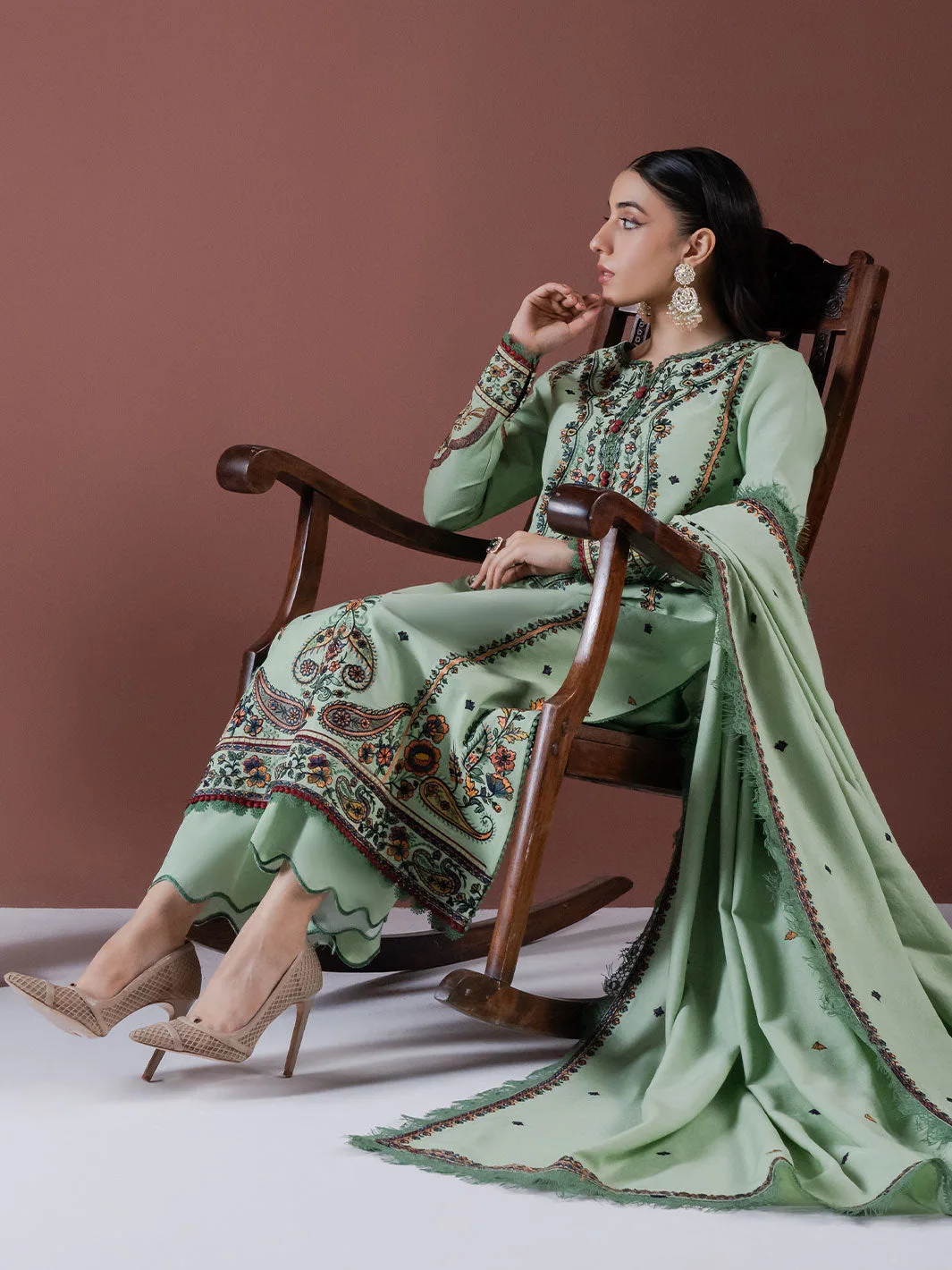Faiza Faisal - Defne Winter Embroidered Karandi Collection 6 Faiza Faisal - Defne Winter Embroidered Karandi