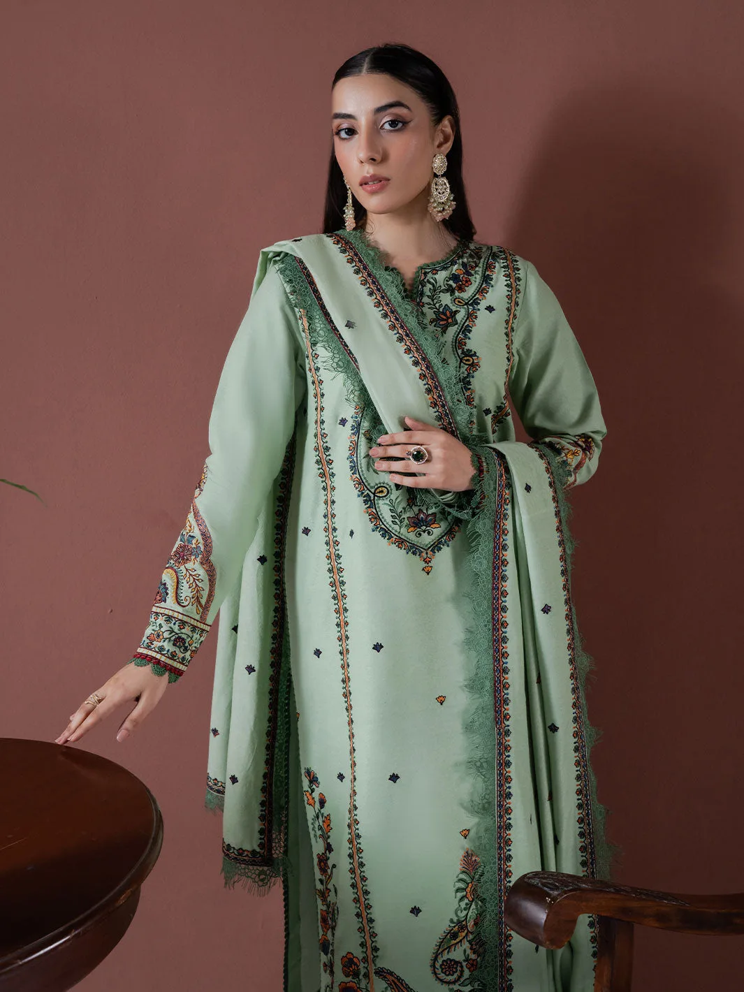 Faiza Faisal - Defne Winter Embroidered Karandi Collection 5 Faiza Faisal - Defne Winter Embroidered Karandi