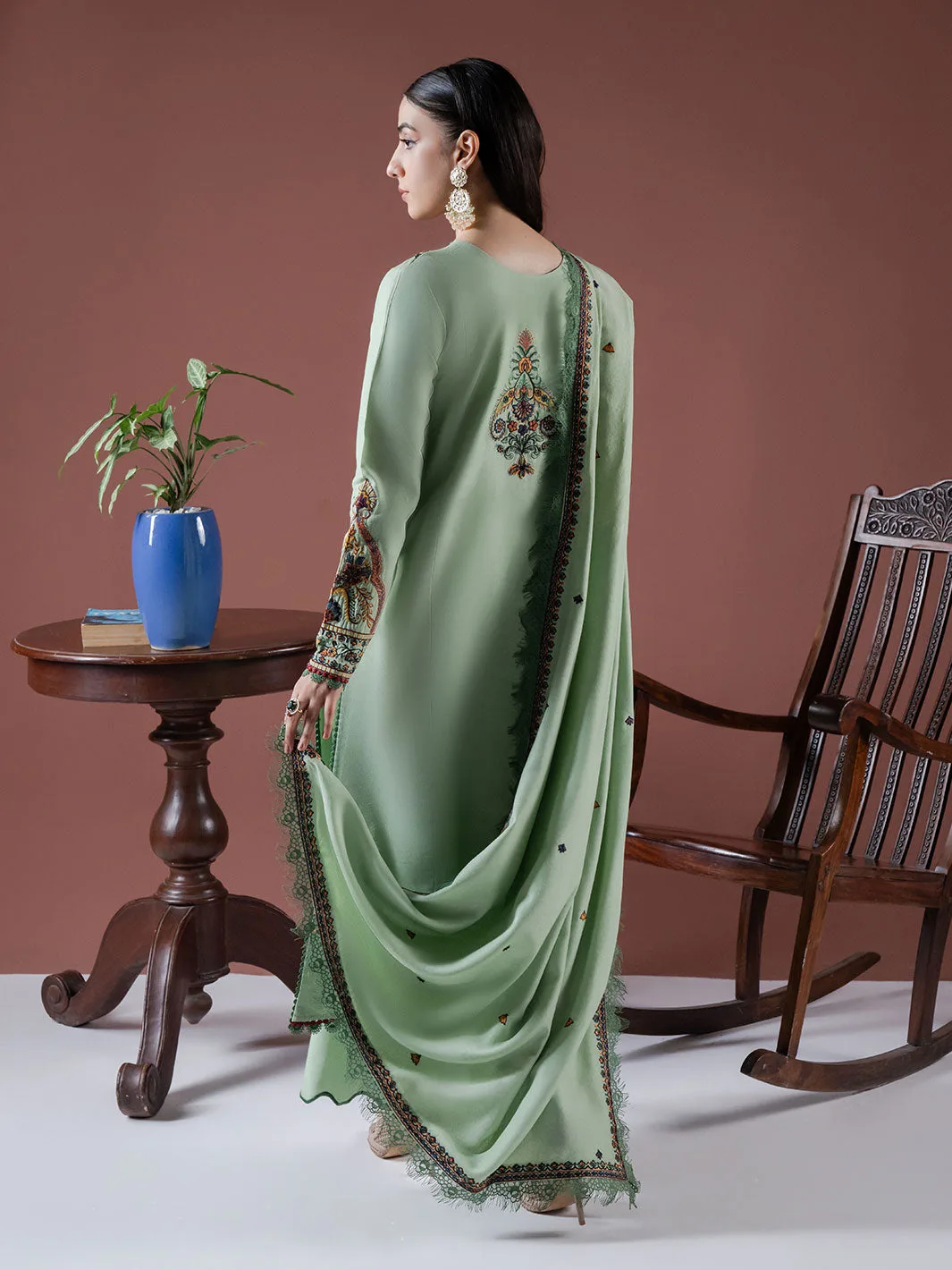 Faiza Faisal - Defne Winter Embroidered Karandi Collection 2 Faiza Faisal - Defne Winter Embroidered Karandi